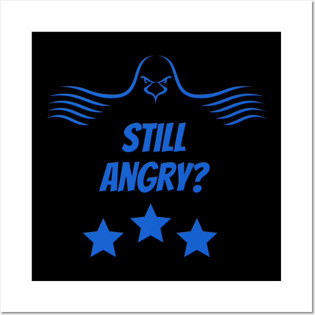 Still angry, little Bird? Wall Art by Qwerdenker Music Merch